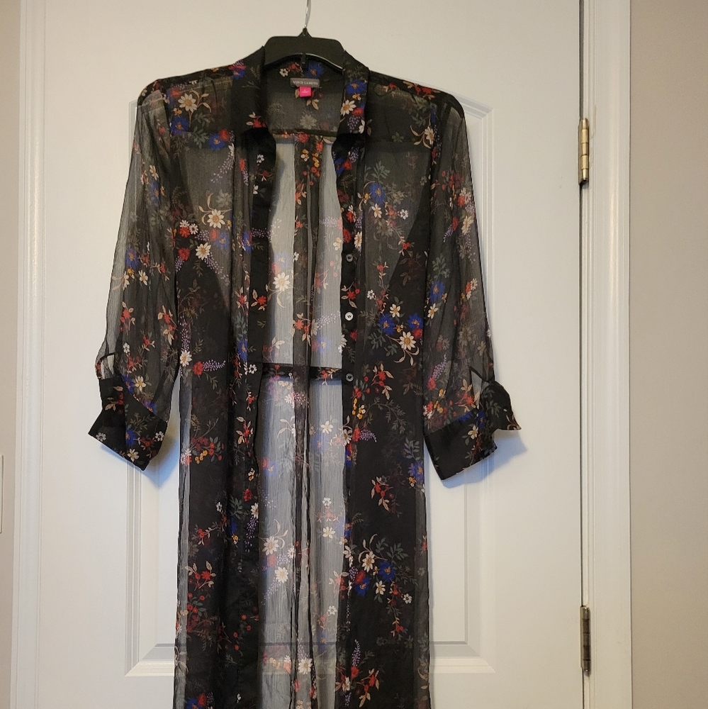 Vince Camuto Sheer Top